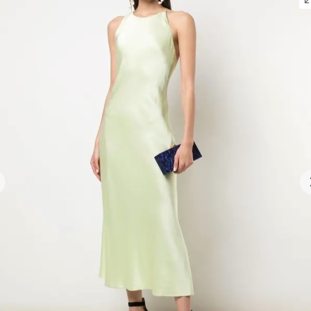 🎉🥂3 X's HP🥂🎉 ROSETTA GETTY BIAS CUT SLIP DRESS